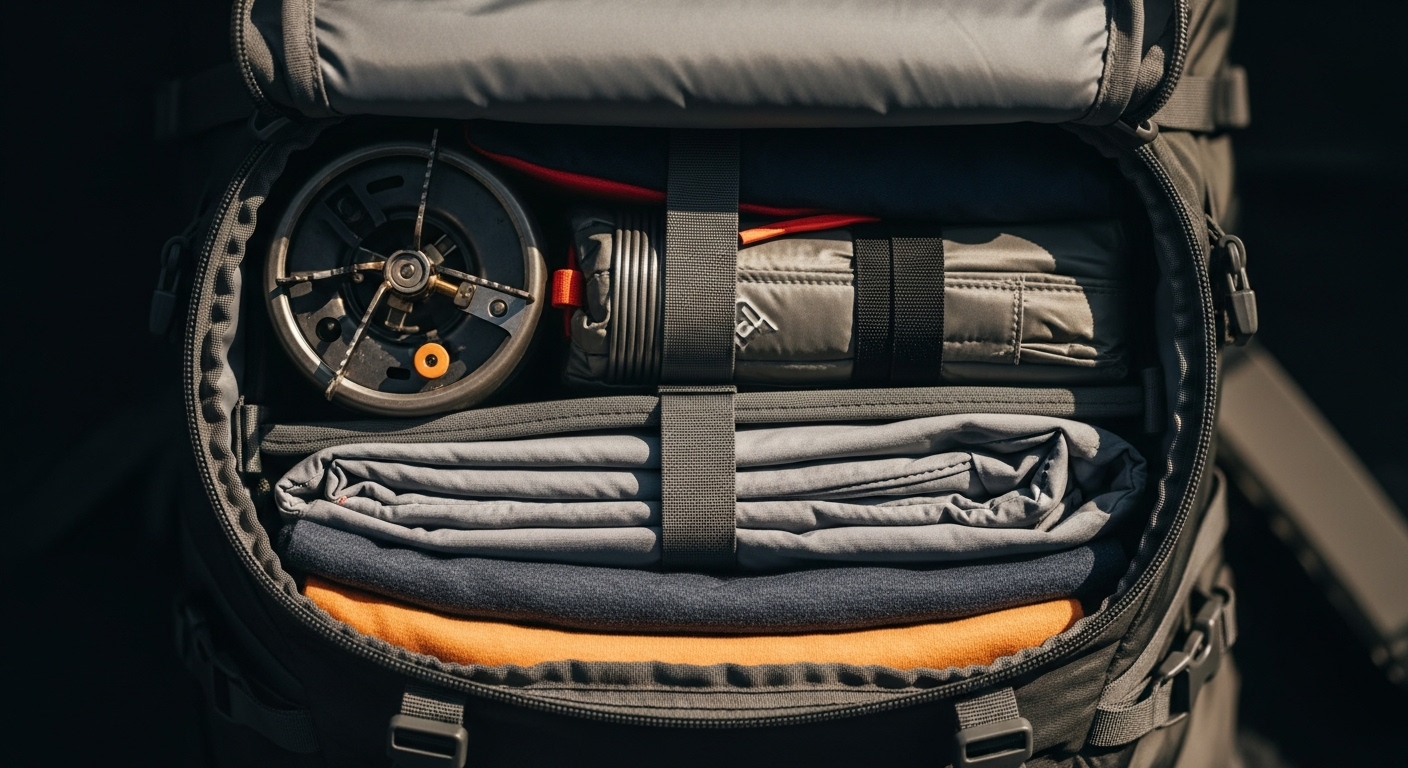 登山背包打包技巧教學 - 掌握重量分配黃金法則