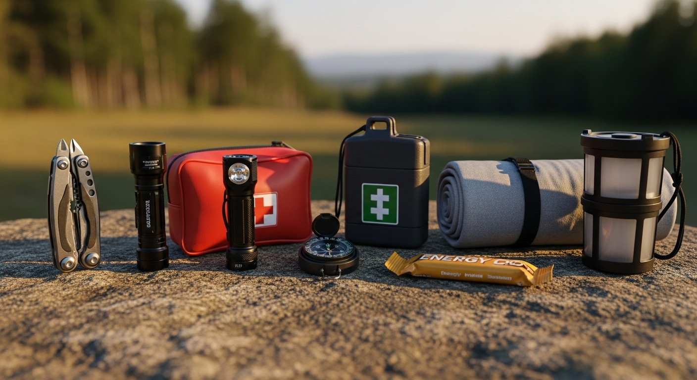 求生必備七件套 - 導航工具與頭燈