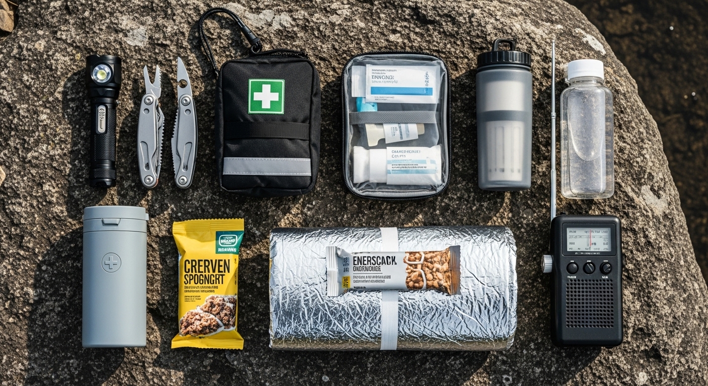 求生必備七件套 - 緊急食物與水